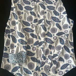 Mens XL Robert Graham button down shirt